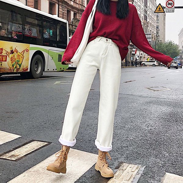 2021 new woman denim pants fashion lady washed white loose wide leg cotton donna jeans high waist straight casual slim trousers y1214, Blue
2021 new woman denim pants fashion lady washed white loose wide leg cotton donna jeans high waist straight casual slim trousers y1214, Blue