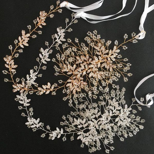 slbridal handmade silver color crystals rhinestones wedding hair accessories hairband bridal headband bridesmaids women jewelry, Golden;silver 
slbridal handmade silver color crystals rhinestones wedding hair accessories hairband bridal headband bridesmaids women jewelry, Golden;silver