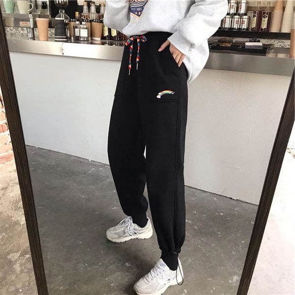 autumn 2021 high new hare women's fashion jogger plus female size pants wr7t, Black;white
autumn 2021 high new hare women's fashion jogger plus female size pants wr7t, Black;white