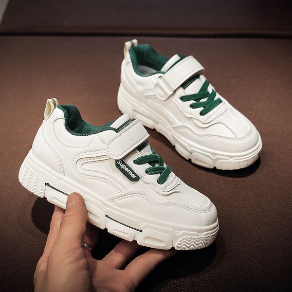 children's shoes sports series spring 2020 new ins men and women's korean casual shoes with velcro c1212, Black;white
children's shoes sports series spring 2020 new ins men and women's korean casual shoes with velcro c1212, Black;white