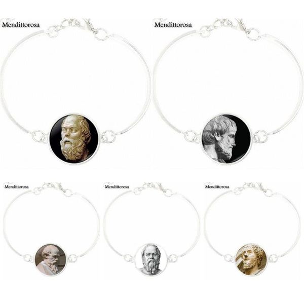 charm bracelets socrates and plato for party gift bracelet bangle girls festival jewelry, Golden;silver
charm bracelets socrates and plato for party gift bracelet bangle girls festival jewelry, Golden;silver