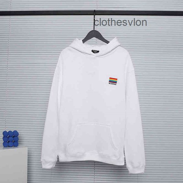 designer hoodie balencaigas 21 / new rainbow embroidery back letter loose casual pullover hooded sweater men and women, Black
designer hoodie balencaigas 21 / new rainbow embroidery back letter loose casual pullover hooded sweater men and women, Black