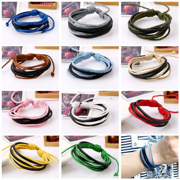leather hand woven bracelet british style men's and women's jewelry fashion versatile leathe fb066 mix order 20 pieces a lot charm, Golden;silver
leather hand woven bracelet british style men's and women's jewelry fashion versatile leathe fb066 mix order 20 pieces a lot charm, Golden;silver