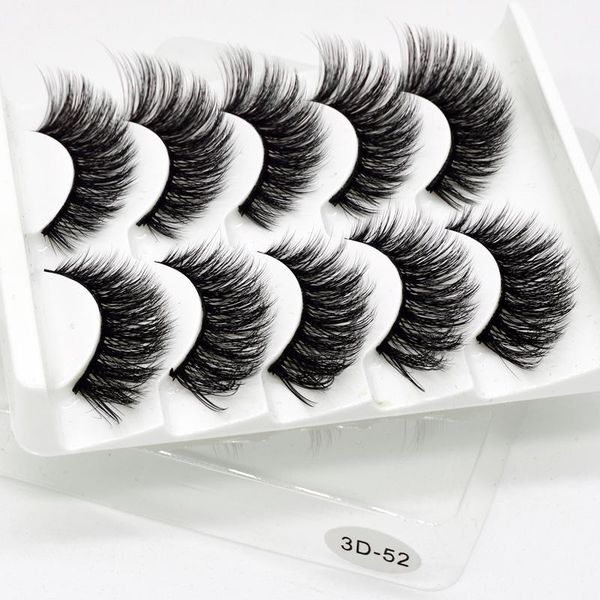 5 pairs mink eyelashes natural/thick 3d faux lashes natural false eyelash handmade eyelashes makeup tool extension fake lashes bbyokw
5 pairs mink eyelashes natural/thick 3d faux lashes natural false eyelash handmade eyelashes makeup tool extension fake lashes bbyokw