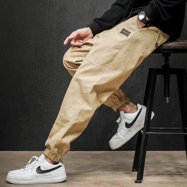 men's pants 2021 cargo men hip hop autumn harem pant streetwear harajuku jogger sweatpants casual cotton trousers male, Black
men's pants 2021 cargo men hip hop autumn harem pant streetwear harajuku jogger sweatpants casual cotton trousers male, Black