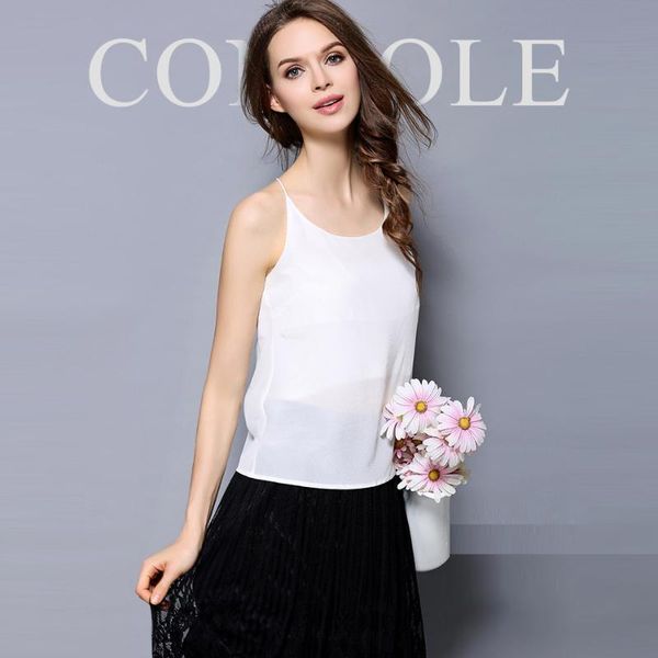 100% silk crepe camisole natural mulberry silk fabric underwear womens casual camisole organic fabrics wholesale, White
100% silk crepe camisole natural mulberry silk fabric underwear womens casual camisole organic fabrics wholesale, White