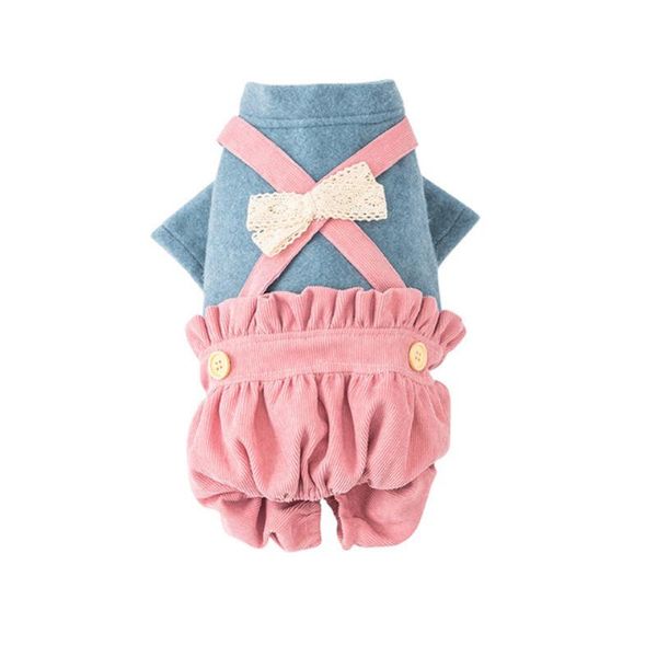 winter dog overalls jumpsuit small dog clothes yorkshire pomeranian poodle bichon schnauzer costume cute bowknot clothing
winter dog overalls jumpsuit small dog clothes yorkshire pomeranian poodle bichon schnauzer costume cute bowknot clothing