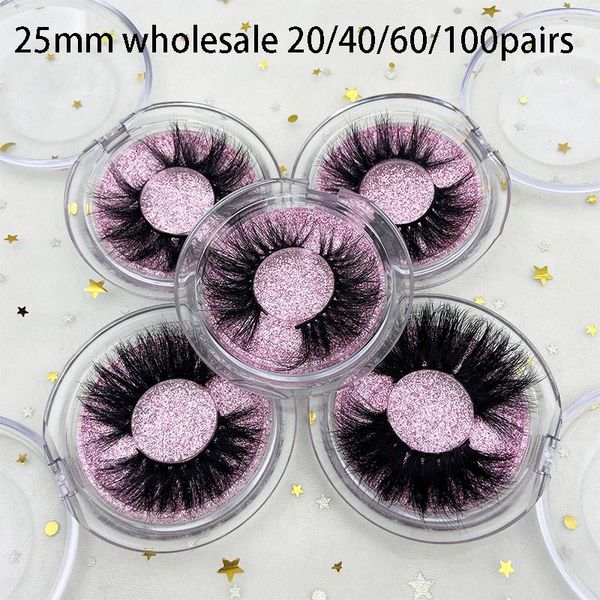 false eyelashes 25mm wholesale mikiwi 20/40/60/100 pairs 3d real mink lashes custom packaging label makeup dramatic long fluffy handmade eye
false eyelashes 25mm wholesale mikiwi 20/40/60/100 pairs 3d real mink lashes custom packaging label makeup dramatic long fluffy handmade eye