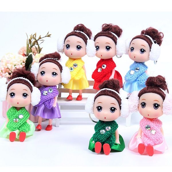 12cm winter new scarf confused doll hi meng barbie keychain children's new year's day gifts for kid & adult
12cm winter new scarf confused doll hi meng barbie keychain children's new year's day gifts for kid & adult