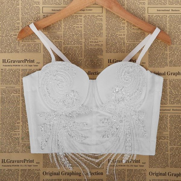 white embroidered strass superior female harvest shining with no back bustier festival nightclub cut vest q819 p8ap, Black;white
white embroidered strass superior female harvest shining with no back bustier festival nightclub cut vest q819 p8ap, Black;white