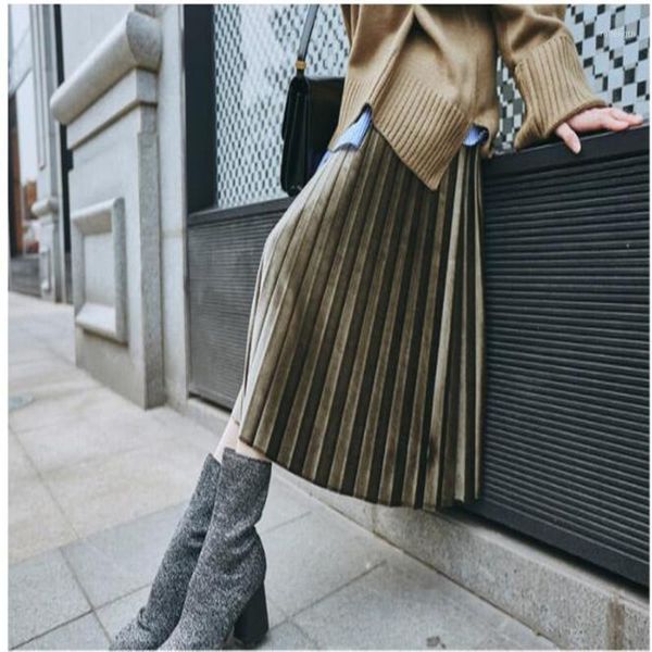 cotton america women 2019 spring velvet skirt skirt female korean version of the long velvet pleated tide1, Black
cotton america women 2019 spring velvet skirt skirt female korean version of the long velvet pleated tide1, Black