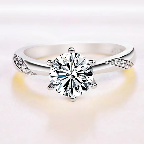 fashion tonglin popular ornament s925 sterling silver inlaid artificial diamond zircon satine 1 karat diamond ring female wedding ring fashi, Slivery;golden
fashion tonglin popular ornament s925 sterling silver inlaid artificial diamond zircon satine 1 karat diamond ring female wedding ring fashi, Slivery;golden