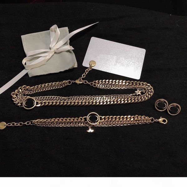 new gold-plated necklace jewelry set earrings and bracelet fashion necklace for woman long chain necklace supply, Silver
new gold-plated necklace jewelry set earrings and bracelet fashion necklace for woman long chain necklace supply, Silver