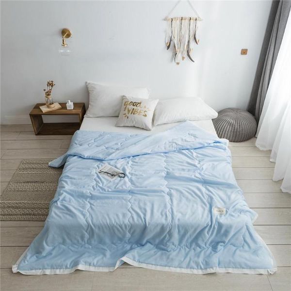 comforters & sets simple style pure color summer quilt bedspread blanket blue comforter soft bed cover twin full queen quilting solid bedclo
comforters & sets simple style pure color summer quilt bedspread blanket blue comforter soft bed cover twin full queen quilting solid bedclo