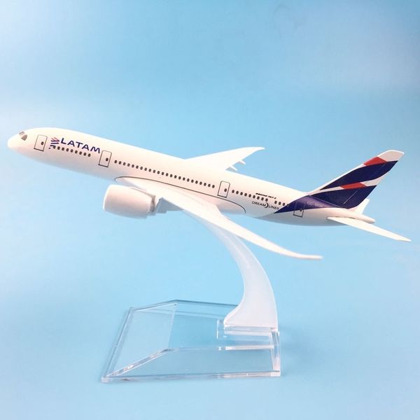 airliner 16cm boeing787 latam airways model plane model toys for children aircraft for christmas toys ornament y200428
airliner 16cm boeing787 latam airways model plane model toys for children aircraft for christmas toys ornament y200428