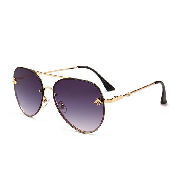 sunglasses 2021 bee women gold black frame sun glasses mens vintage retro designer shades trendy uv400, White;black
sunglasses 2021 bee women gold black frame sun glasses mens vintage retro designer shades trendy uv400, White;black