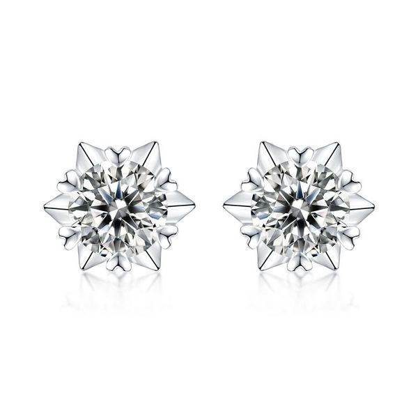 stud 925 sterling silver moissanite diamond round cut earrings snowflake earring women girls wedding party jewery, Golden;silver
stud 925 sterling silver moissanite diamond round cut earrings snowflake earring women girls wedding party jewery, Golden;silver