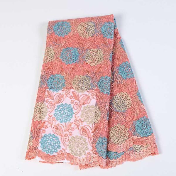 african lace fabric embroidery lace nigerian tulle fabric with stones for women party dresses 20201, Pink;blue
african lace fabric embroidery lace nigerian tulle fabric with stones for women party dresses 20201, Pink;blue