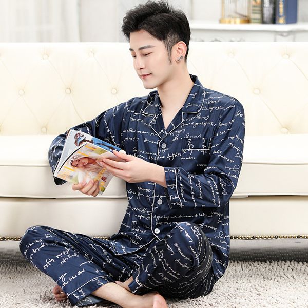 sleepwear men hip summer ice silk hop letter printed teenagers pajamas set high grade personality charm boys home clothing, Black;white
sleepwear men hip summer ice silk hop letter printed teenagers pajamas set high grade personality charm boys home clothing, Black;white