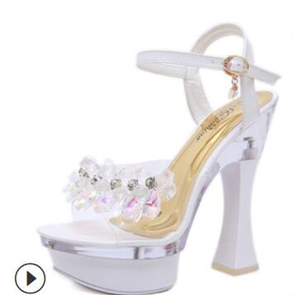 2020 crystal super jumper high heel 14.5 centimeters women bombs platform open-toe sandals fixed-toe shoes fifteen woman ru54, Black
2020 crystal super jumper high heel 14.5 centimeters women bombs platform open-toe sandals fixed-toe shoes fifteen woman ru54, Black