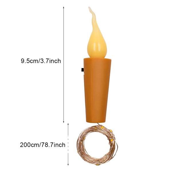 seller 10x warm wine bottle candle shape string light 20 led night fairy lights lamp
seller 10x warm wine bottle candle shape string light 20 led night fairy lights lamp
