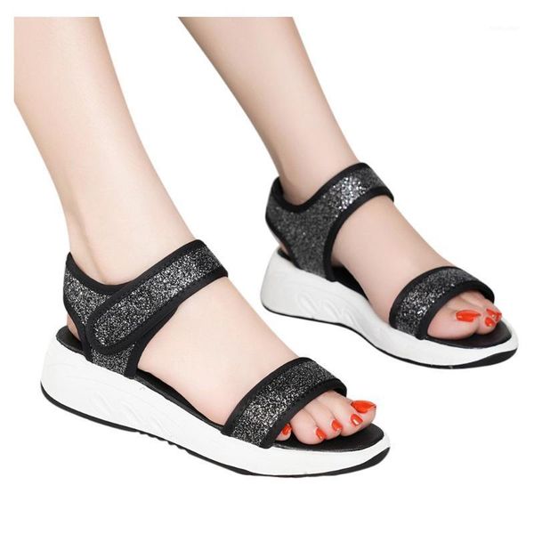 sagace sandals summer woman crystal peep toe casual wedge shoes platform ladies rhinestone slip on women comfort fashion1, Black
sagace sandals summer woman crystal peep toe casual wedge shoes platform ladies rhinestone slip on women comfort fashion1, Black