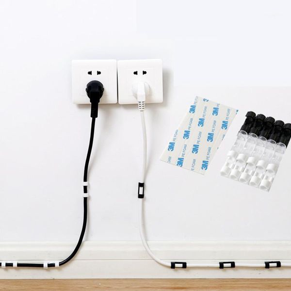 hooks & rails auto-stick cable organizer electric wire retention clips hook data line storage holder deskwall management device1
hooks & rails auto-stick cable organizer electric wire retention clips hook data line storage holder deskwall management device1