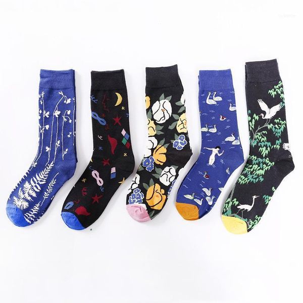creative illustration flower socks women art painting female socks woman personality harajuku skateboard funny11, Black;white
creative illustration flower socks women art painting female socks woman personality harajuku skateboard funny11, Black;white