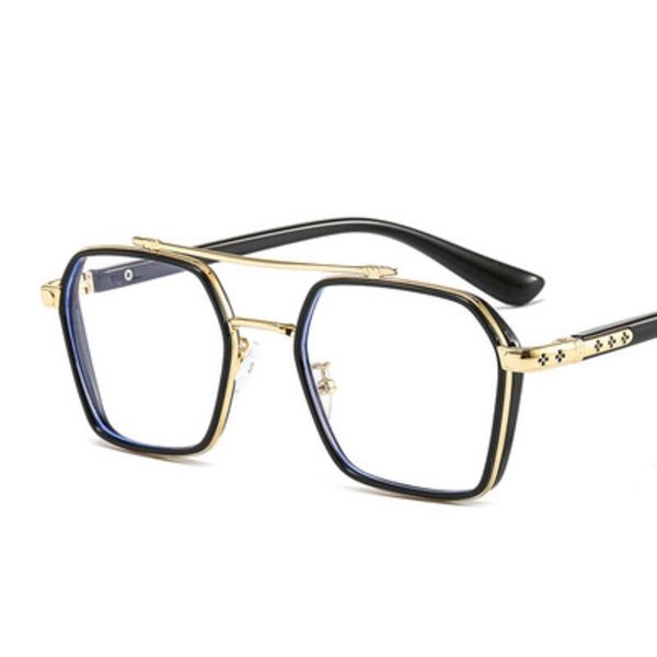 sunglasses retro square anti blue light glasses for women 2021 brand personality thick edges eyewears frame metal double girder eyeglasses, White;black
sunglasses retro square anti blue light glasses for women 2021 brand personality thick edges eyewears frame metal double girder eyeglasses, White;black