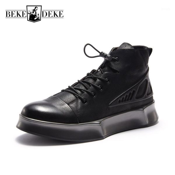 boots high mens korean winter fleeec lining outdoor casual lace up thick bootom round toe genuine leather male cowhide boots1, Black
boots high mens korean winter fleeec lining outdoor casual lace up thick bootom round toe genuine leather male cowhide boots1, Black