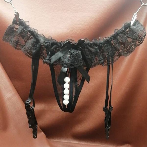 crotchless lingerie pearl beading panties with lace transparent garters women's wedding garters suspender belt for stockings, Black;white
crotchless lingerie pearl beading panties with lace transparent garters women's wedding garters suspender belt for stockings, Black;white
