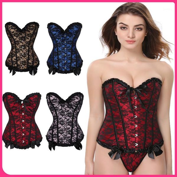 women corset vintage lace-up corsets bustiers ties print lace gothic lady elered push vintage corset bustiers1, Black;white
women corset vintage lace-up corsets bustiers ties print lace gothic lady elered push vintage corset bustiers1, Black;white