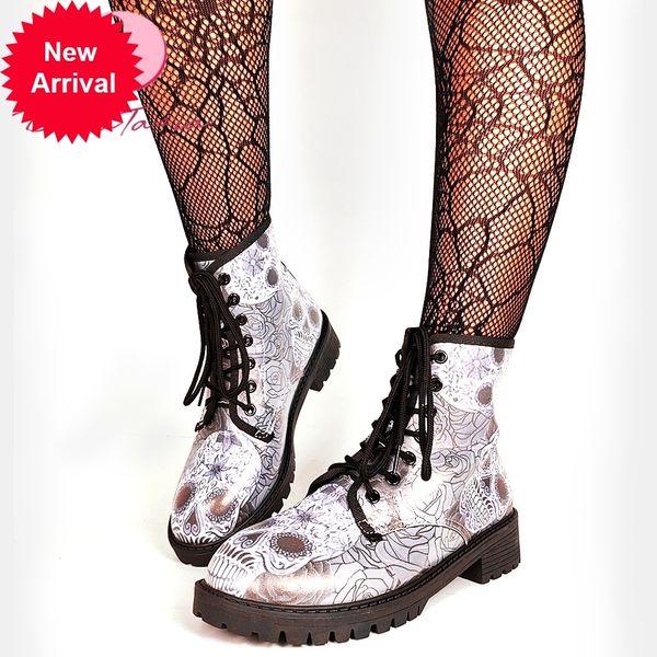 2021 the new new fashions female grey skull spring boots heel down ankle festival women's shoes wj9f, Black
2021 the new new fashions female grey skull spring boots heel down ankle festival women's shoes wj9f, Black