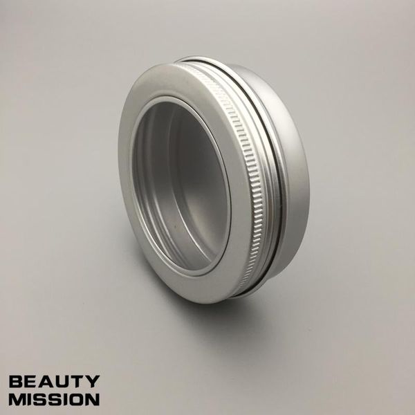 beauty mission 100g aluminum window jar 100ml cosmetic cream bottle visible empty screw cap lotion tins container
beauty mission 100g aluminum window jar 100ml cosmetic cream bottle visible empty screw cap lotion tins container