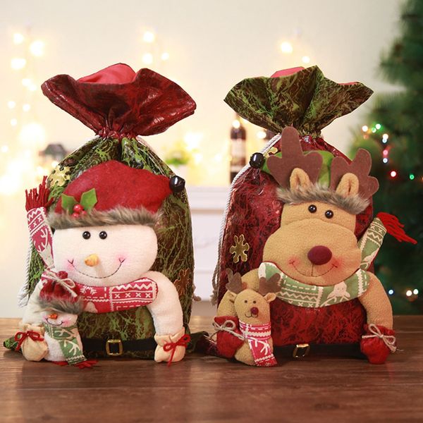 christmas santa candy bag drawstring santa deer snowman gift bag wine bottle bag children's gift festival supplies decorations
christmas santa candy bag drawstring santa deer snowman gift bag wine bottle bag children's gift festival supplies decorations