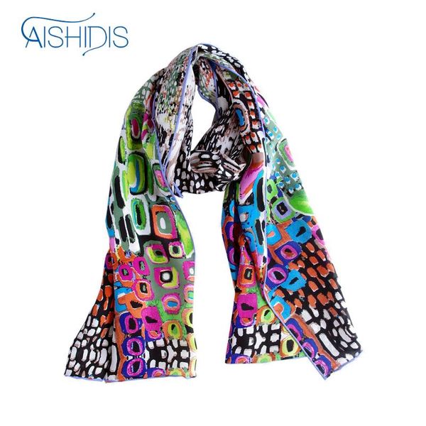 scarves aishidis coming style fashion girls' scarf pure silk long collar shawl wrap vibrant pattern print handmade cloth accessories, Blue;gray
scarves aishidis coming style fashion girls' scarf pure silk long collar shawl wrap vibrant pattern print handmade cloth accessories, Blue;gray