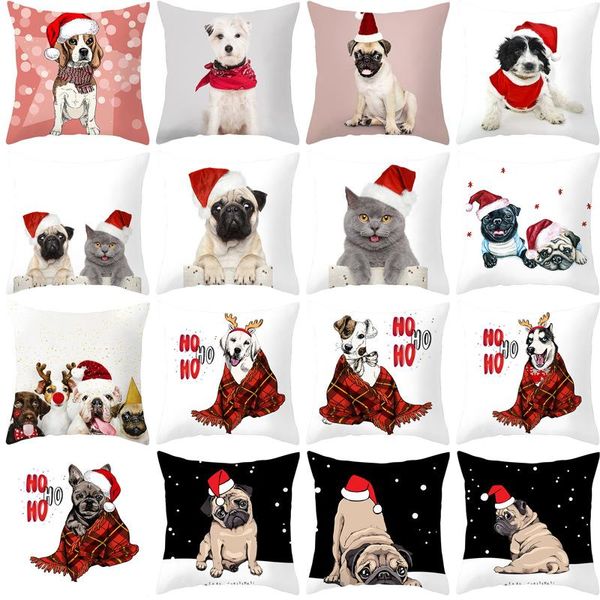 cushion/decorative pillow merry christmas case decor peach skin printing cute pet dog cushion cover for sofa pillowcase covers 45x45cm
cushion/decorative pillow merry christmas case decor peach skin printing cute pet dog cushion cover for sofa pillowcase covers 45x45cm