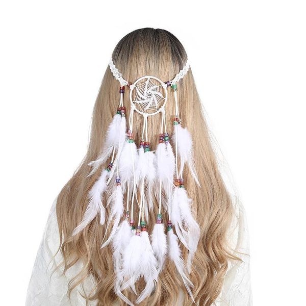 haimeikang bohemian feather dream catcher hair bands for women elastic national style headband peacock hippie hair acc jllaoz
haimeikang bohemian feather dream catcher hair bands for women elastic national style headband peacock hippie hair acc jllaoz