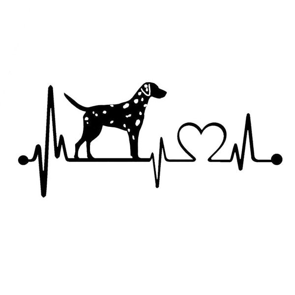 18*7.8cm dalmatian heartbeat dog car stickers personality vinyl decal car styling truck decoration black/silver s1-0796
18*7.8cm dalmatian heartbeat dog car stickers personality vinyl decal car styling truck decoration black/silver s1-0796