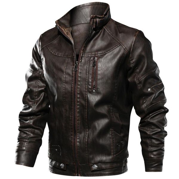 men's fur & faux leather jacket men fashion autumn winter outwear biker motorcycle jackets jaqueta de couro male casual zipper coat, Black
men's fur & faux leather jacket men fashion autumn winter outwear biker motorcycle jackets jaqueta de couro male casual zipper coat, Black