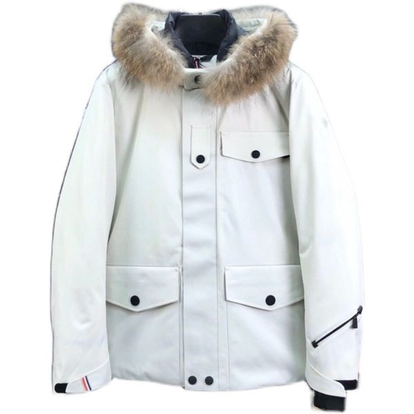 new winter ski suit comfortable warm and cold proof down jacket men's coat light white goose down q1209, Black
new winter ski suit comfortable warm and cold proof down jacket men's coat light white goose down q1209, Black