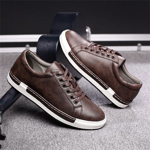 fashion sneakers men soft leather mens casual flat male footwear classic black white shoes yellow grey 201130
fashion sneakers men soft leather mens casual flat male footwear classic black white shoes yellow grey 201130