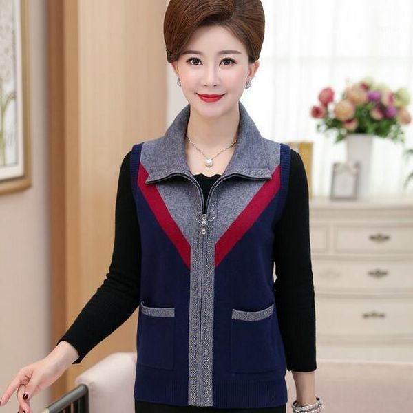 women's sweaters female cardigan coat sleeveless knitting sweater vest turn down collar zipper women dc1831, White;black
women's sweaters female cardigan coat sleeveless knitting sweater vest turn down collar zipper women dc1831, White;black