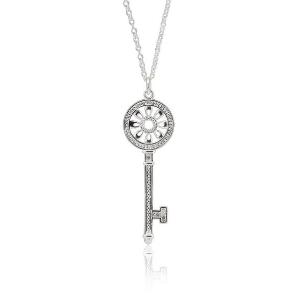 pendant necklaces hermosa floral key-shaped chain necklace 18'' special fashion chains wholesale xl000381 charm gift, Silver
pendant necklaces hermosa floral key-shaped chain necklace 18'' special fashion chains wholesale xl000381 charm gift, Silver