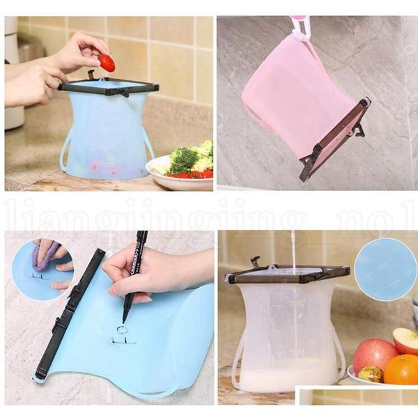 1000ml sile fresh bags reusable foldable fridge milk fruit meat sealing fresh bag sile food qylhkb tore2010
1000ml sile fresh bags reusable foldable fridge milk fruit meat sealing fresh bag sile food qylhkb tore2010