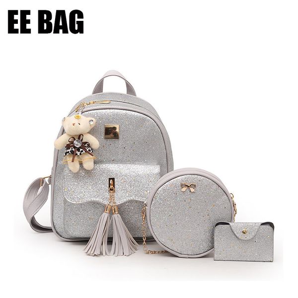 women pu leather backpacks fashion 3 pieces set school bags for teenager girls casual female travel lapbackpack c0125
women pu leather backpacks fashion 3 pieces set school bags for teenager girls casual female travel lapbackpack c0125
