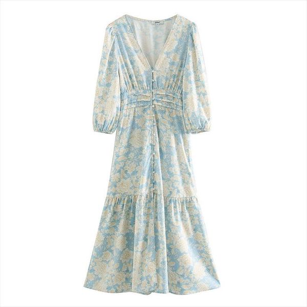 2020 womens clothing new long length style v neck floral printed dress casual women dresses party long maxi dress vestidos, Black;gray
2020 womens clothing new long length style v neck floral printed dress casual women dresses party long maxi dress vestidos, Black;gray