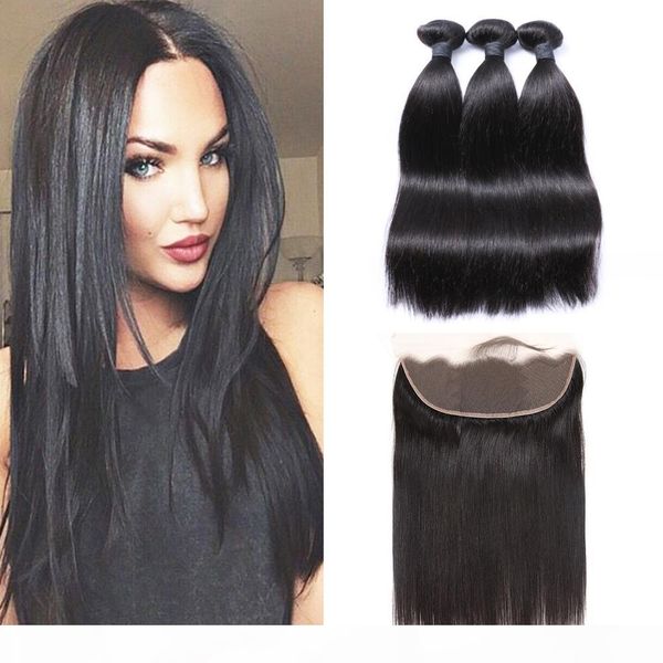 8a brazilian virgin hair with closure extensions 3 bundles brazilian straight hair with 13x4 lace closure unprocessed remy human hair weave, Black;brown
8a brazilian virgin hair with closure extensions 3 bundles brazilian straight hair with 13x4 lace closure unprocessed remy human hair weave, Black;brown
