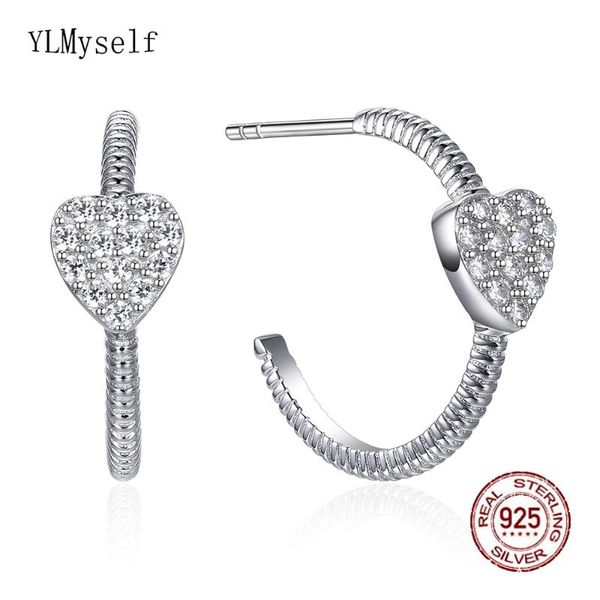 hoop & huggie real silver circle post earrings jewelry romantic gifts for girlfriend sterling earring brincos heart 925, Golden;silver
hoop & huggie real silver circle post earrings jewelry romantic gifts for girlfriend sterling earring brincos heart 925, Golden;silver