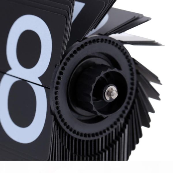 black white modern deskclock retro flip over clock stainless steel flip internal gear operated quartz home decoration
black white modern deskclock retro flip over clock stainless steel flip internal gear operated quartz home decoration